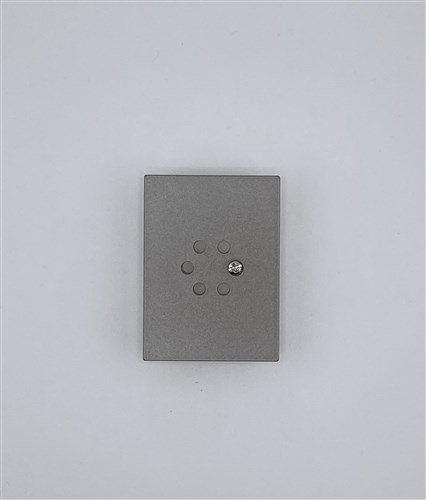 Niko - Da Vinci Bronze centraalplaat voor telefoonstopcontact 5P