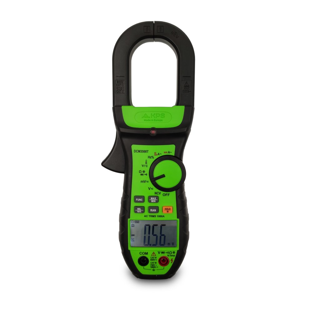 KPS - TRMS 1000A AC stroomtang met T° Made in EU - A38000025