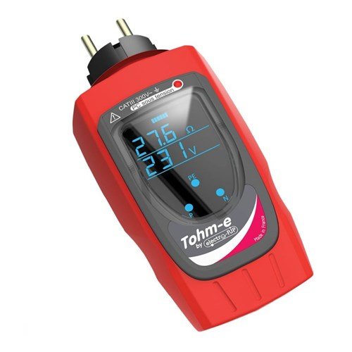 PJP - Aardlustester via stopcontact met RCD test 30mA - A85000001
