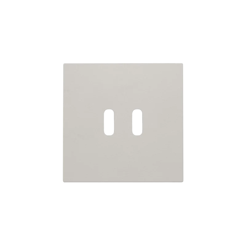 Niko - AFWERKINGSSET VOOR DUBBELE USB C LADER - 102-68003