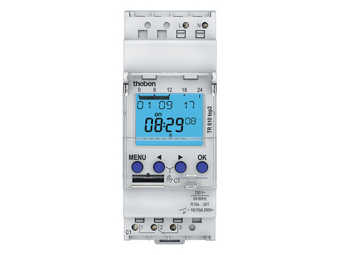 Digitale klok 24U/7D 230V 50-60HZ 1CO 16A