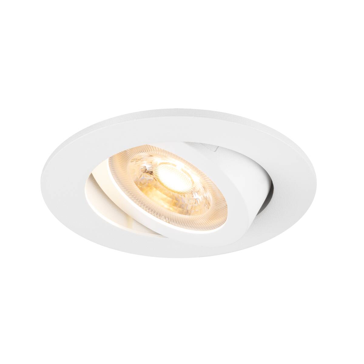 SLV - NEW TRIA® 68 plafondinbouwarmatuur, rond, max. 10 W GU10, wi - 1007368