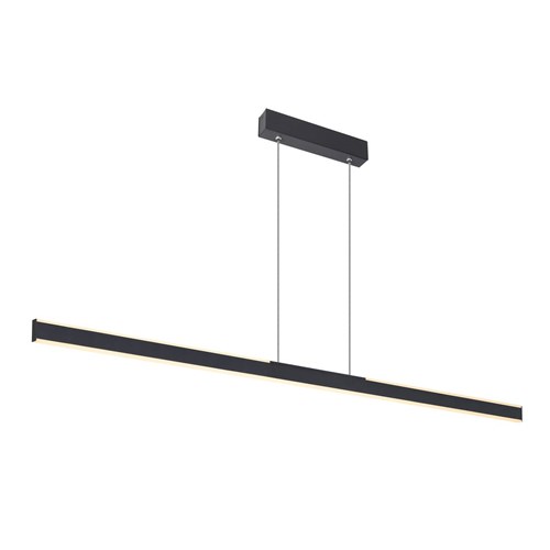 SLV - ONE LINEAR 140 PHASE up/down pendelarmatuur zwart 35W - 1006188