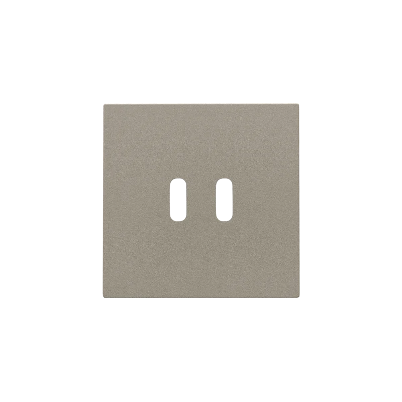 Niko - AFWERKINGSSET VOOR DUBBELE USB C LADER - 123-68003