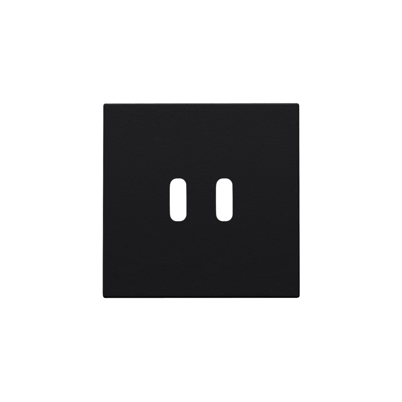 Niko - AFWERKINGSSET VOOR DUBBELE SMART USB C LADER - 161-68003