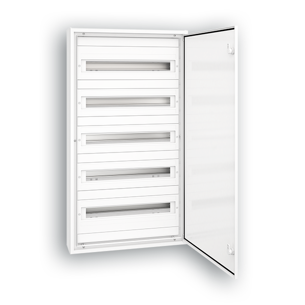 Quitérios - Verdeelkast opbouw metaal (5x24) 120mod. D200 B550 H1000 - +42572