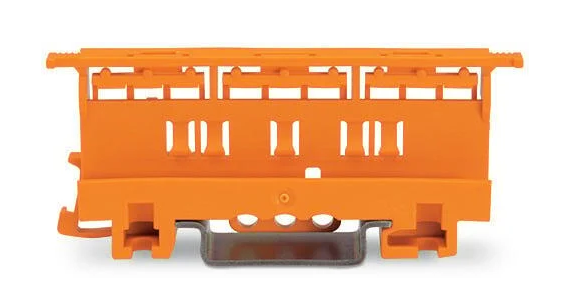 WAGO - BEVESTIGINGSADAPTER Serie 221 4 mm², oranje - 221-500