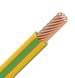 Kabel - H07V R 10mm² 750V Eca geel/groen - 1046690-101