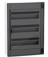 Schneider - : PRISMASET XS OPBOUW 3R18M DEUR 1TB - LVSXM318