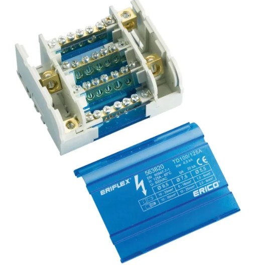 nVent Eriflex - Verdeelset 4 polig TD 100/125ALL 14 klemmen - 563840
