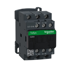 Schneider - : Contactor 18A AC3 3 polen 1 NO + 1 NC - LC1D18P7