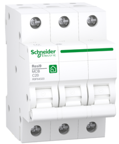 Schneider - : automaat 3P 25A 400V C 3KA - R9F64325