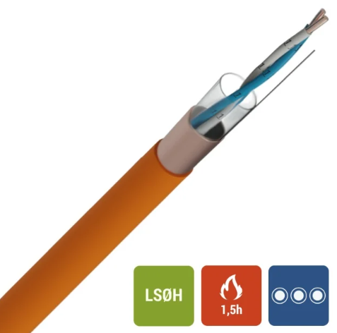 B-Cables - EUROSAFE 1x2x0,9mm² / meter - SAM0109HUELF3(BE)