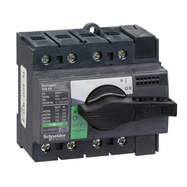 Schneider - : Lastschakelaar Compact INS 63 4P - 28903