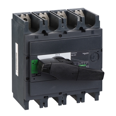 Schneider - : Lastschakelaar Compact INS400A 4P zwart - 31111