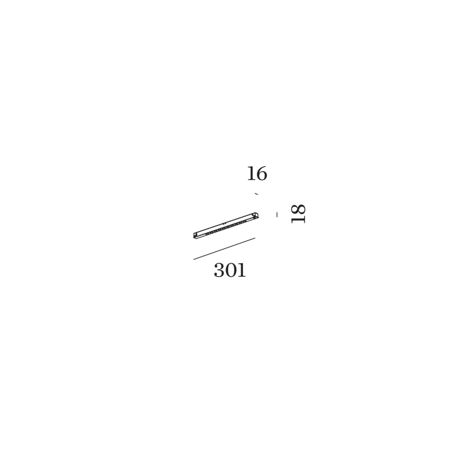 Wever & Ducré - STREX MODULE 1.0 DOT LED 2700K B - W171342B3
