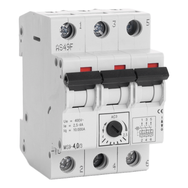 TECO - Motorbeveiligingsautomaat 3P 2,50 4,00A - MS94.03