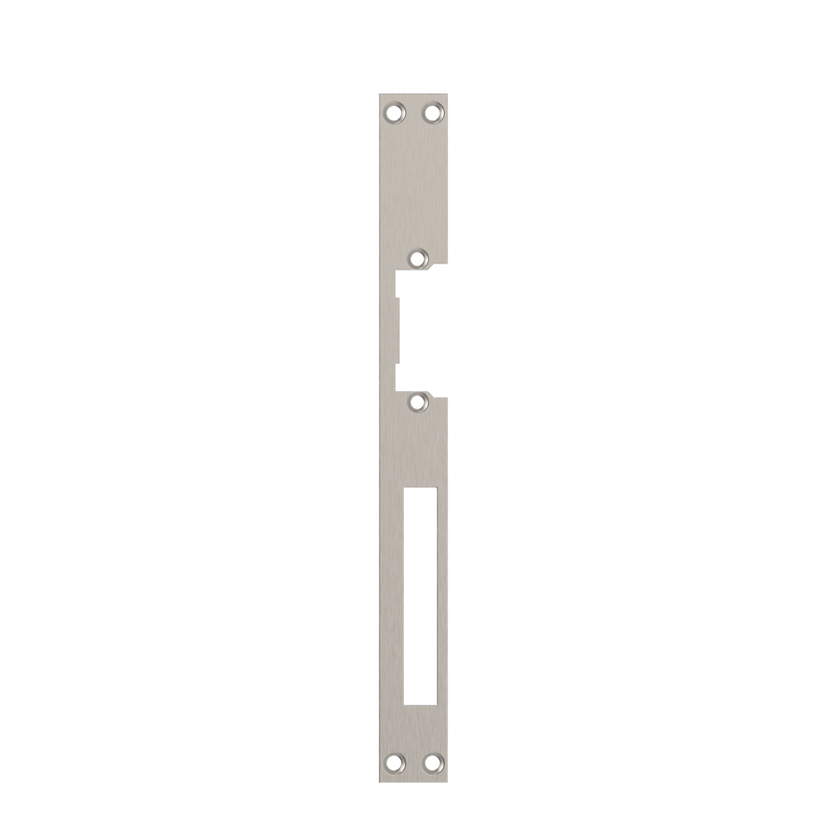 Openers & Closers - Voorplaat lang (L05) grijs (250x25mm) standaard serie 2, 3 e - L05Z