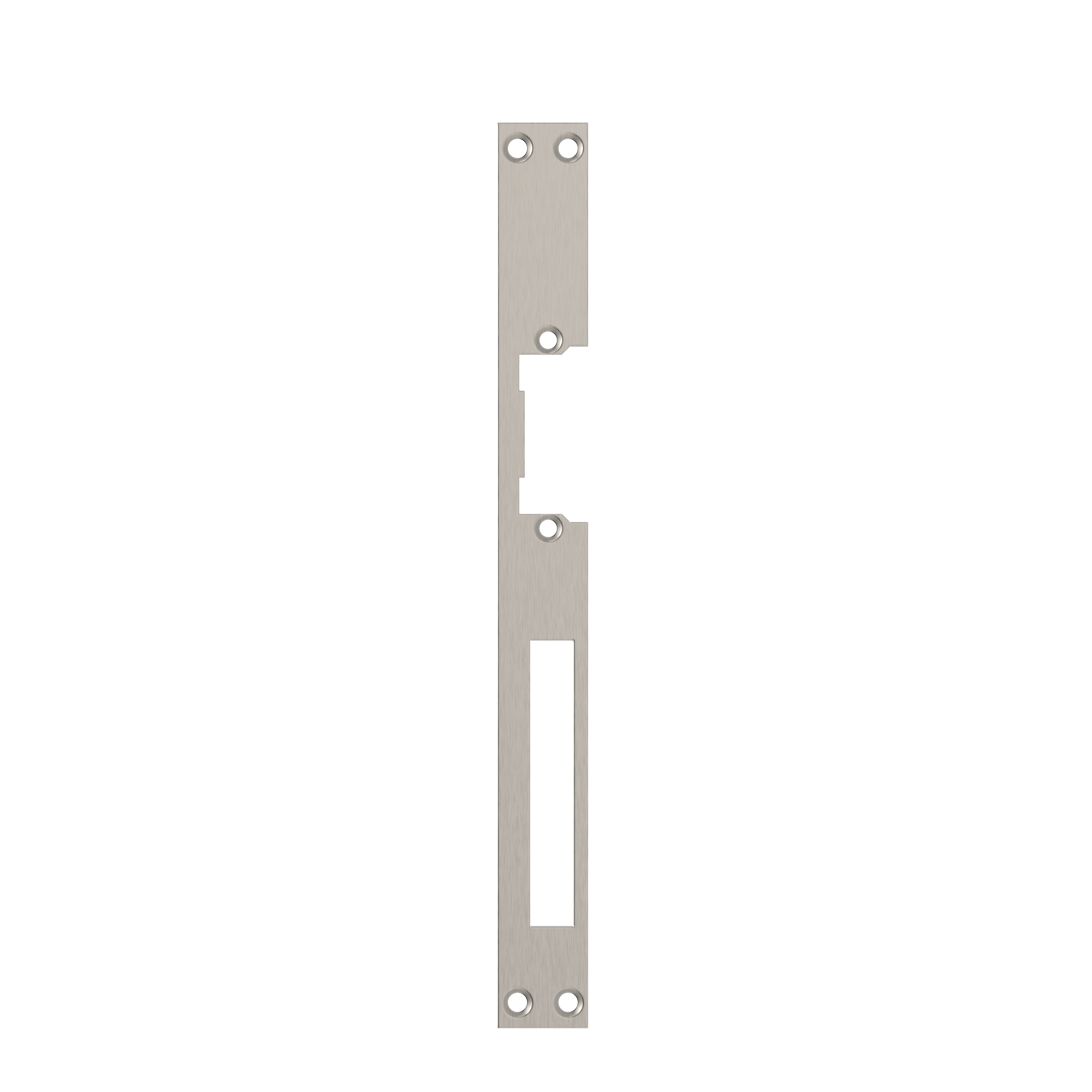 Openers & Closers - Voorplaat lang (L05) grijs (250x25mm) standaard - L05Z