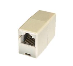 Elix - RJ45 koppeling vrouw vrouw utp verlenger recht - 34432