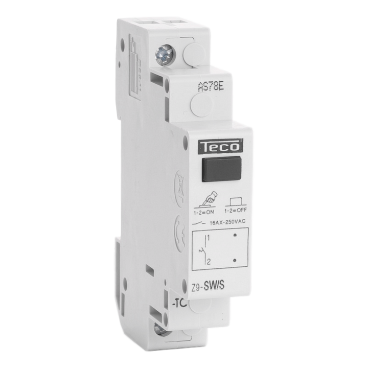 TECO - Schakelaar 230VAC 16A 1NO - ZSWS