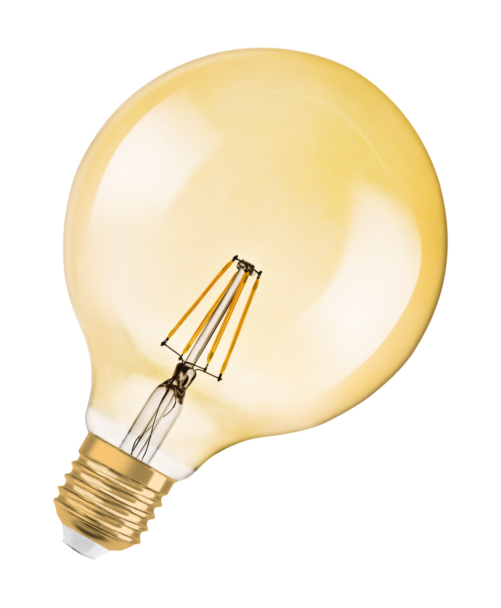 LEDVANCE - 1906LEDGLOBE 4W/824 230VFILGDE27FS1 - 4099854091179