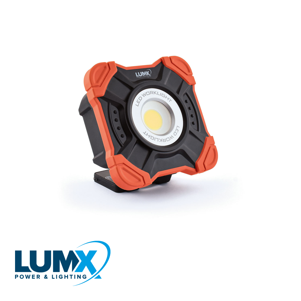 LumX - LED straler XS 10 / oplaadbare Li batterij / 10W / IP54 - LM 16410