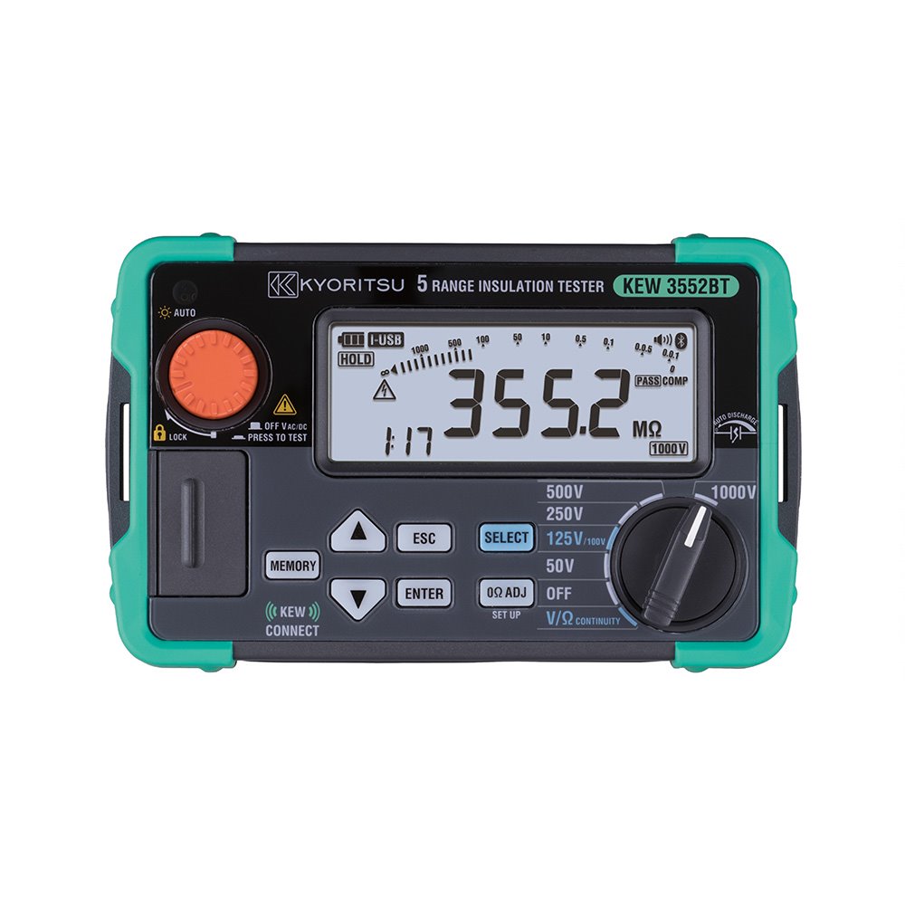 KYORITSU - Digitale isolatiemeter 50V 1000V+ geh.+ - A11004458