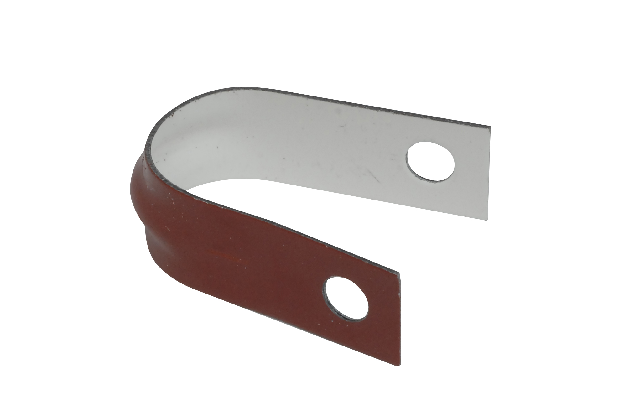 JMV - Roodgelakt ijzeren U zadel 20 mm - 1000/57