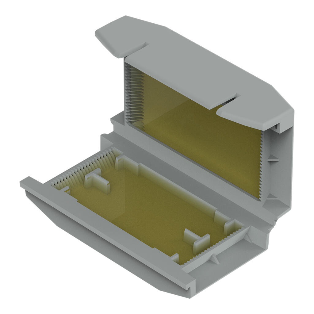 WAGO - Gelbox Doorgaande verbinding voor aders, grijs - 207-1372