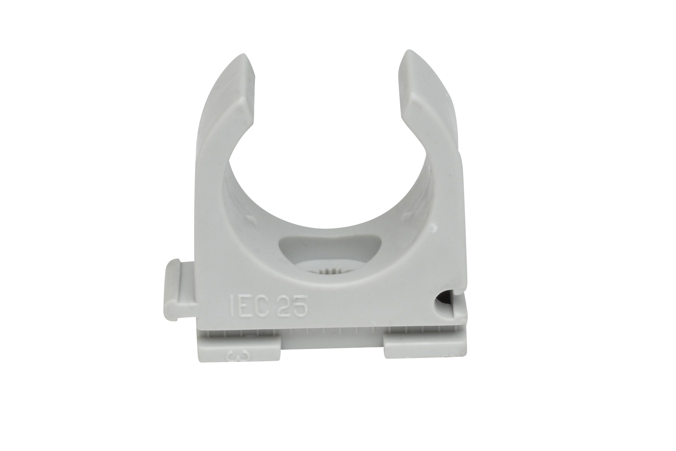 JSL - Aaneenschuifbare veerklem 32 mm Grijs RAL 7035 - 209