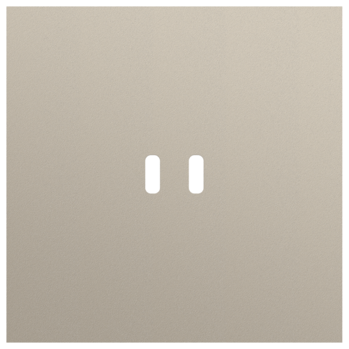 Niko - 1V AFDEKPLAAT VOOR DUBBELE USB C, ROCKER AND TOGGLE - 166-74103