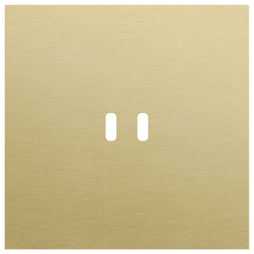 Niko - 1V AFDEKPLAAT VOOR DUBBELE USB C, ROCKER AND TOGGLE - 227-74103