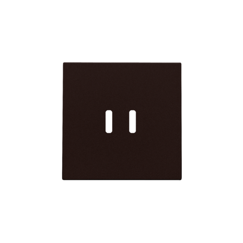 Niko - AFWERKINGSSET VOOR DUBBELE USB C LADER - 124-68003