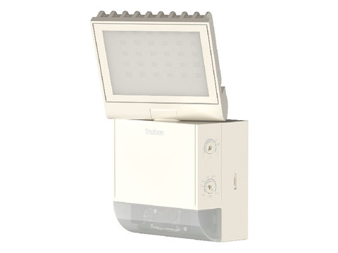 Theben - LED straler 8W + detector WIT 230VAC 4000K - 1020800