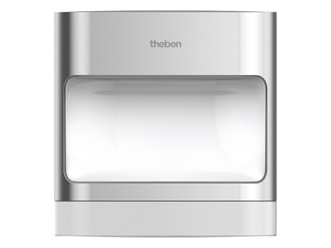 Theben - LED straler 8,5W + detector ALU 230VAC 3000K - 1020901
