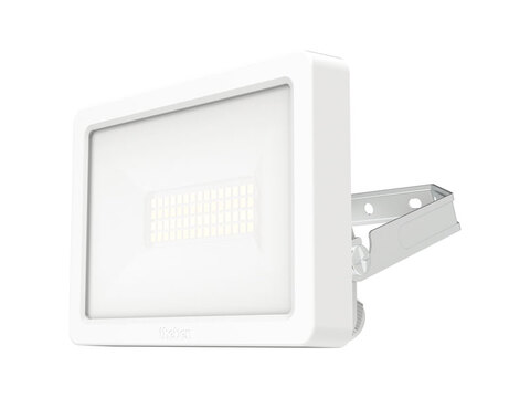 Theben - LED straler 10W ALU 230VAC 3000K 4000K witte afwerking - 1020670