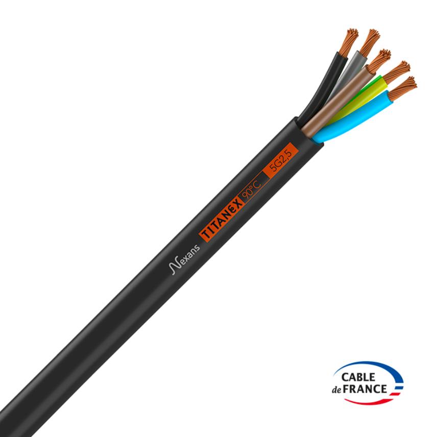 Kabel - H07RN F 5G2,5mm² 100m - 1011177-002 / TITANEX