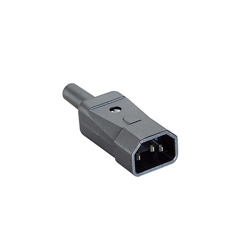 Bachmann - Stekker CEE T 65° C zwart - 111650