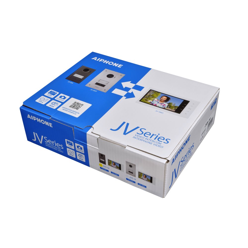 Aiphone - 2 draads videokit 7" kleurenmonitor opbouw - A01008054