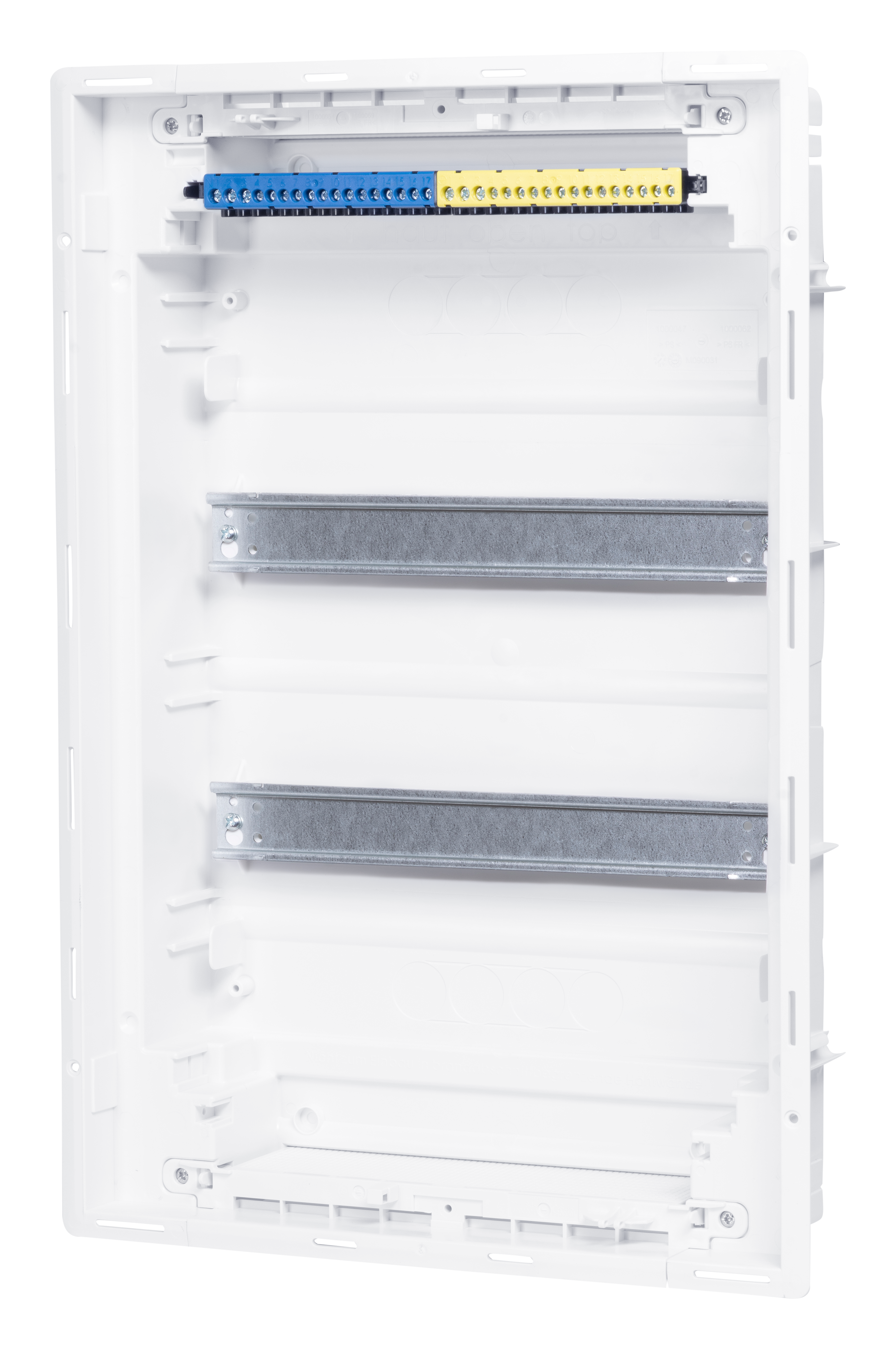 f-tronic - HW JUMBO inbouw verdeelkast 2 rijen, 28 modules - 7230016