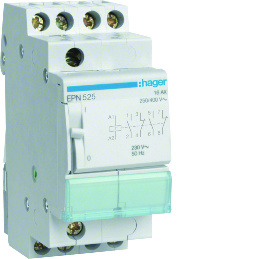 Hager - TELERUPTOR 2NO2NC 16A 230 - EPN525
