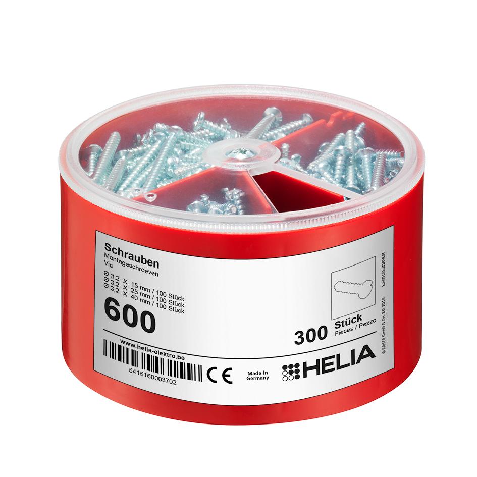 Helia - Montage, Pozidriv schroevenbox - 600
