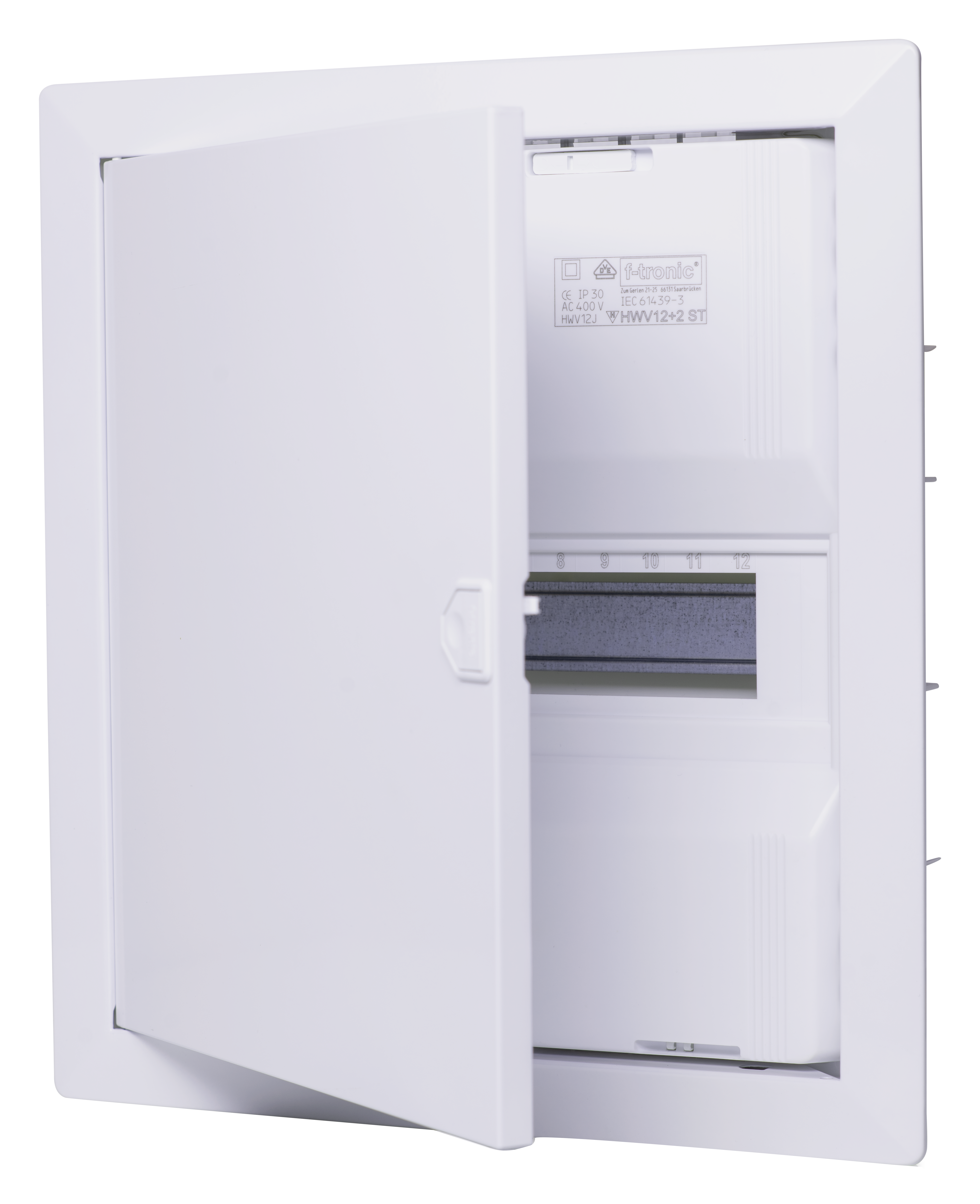 f-tronic - HW JUMBO inbouw verdeelkast 1 rij, 14 modules - 7230015