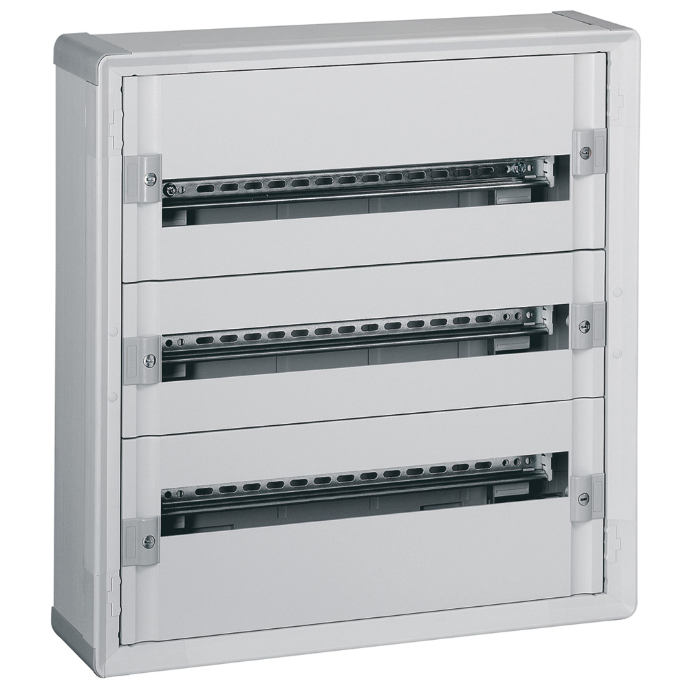 Legrand - Wandkast XL³ 160 3 rijen kunststof 72 mod. zonder deur - 020053