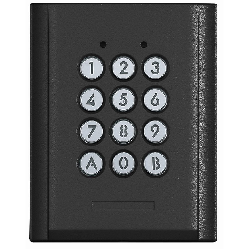 Aiphone - Opbouw codeklavier,2 relais/100codes zwart - A01002123