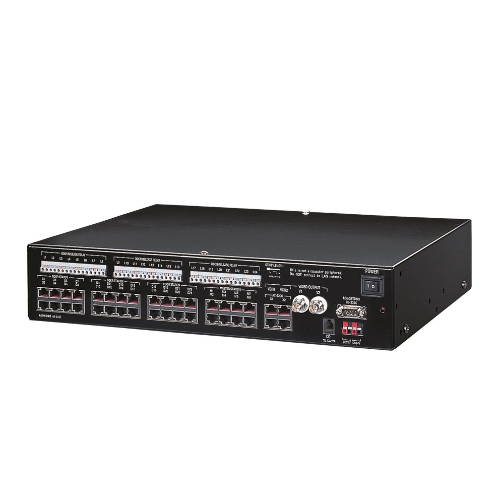 Aiphone - Centrale vr 24 deurposten/ 8 hoofdposten - A01007309