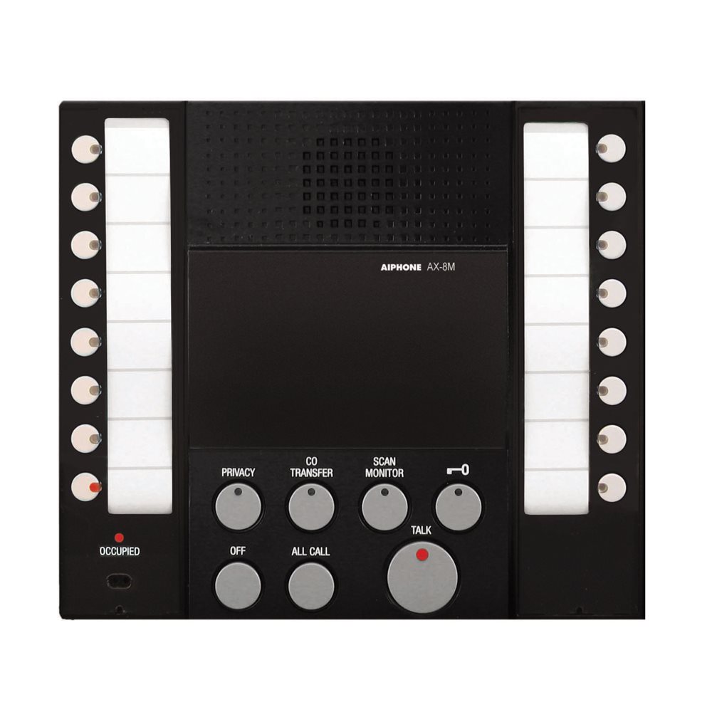 Aiphone - 8 kanaals hoofdpost, enkel audio - A01007306