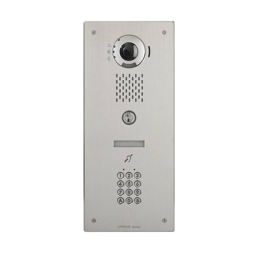 Aiphone - IP videodeurpost met 1dk en codeklavier, inbouw - A01008028