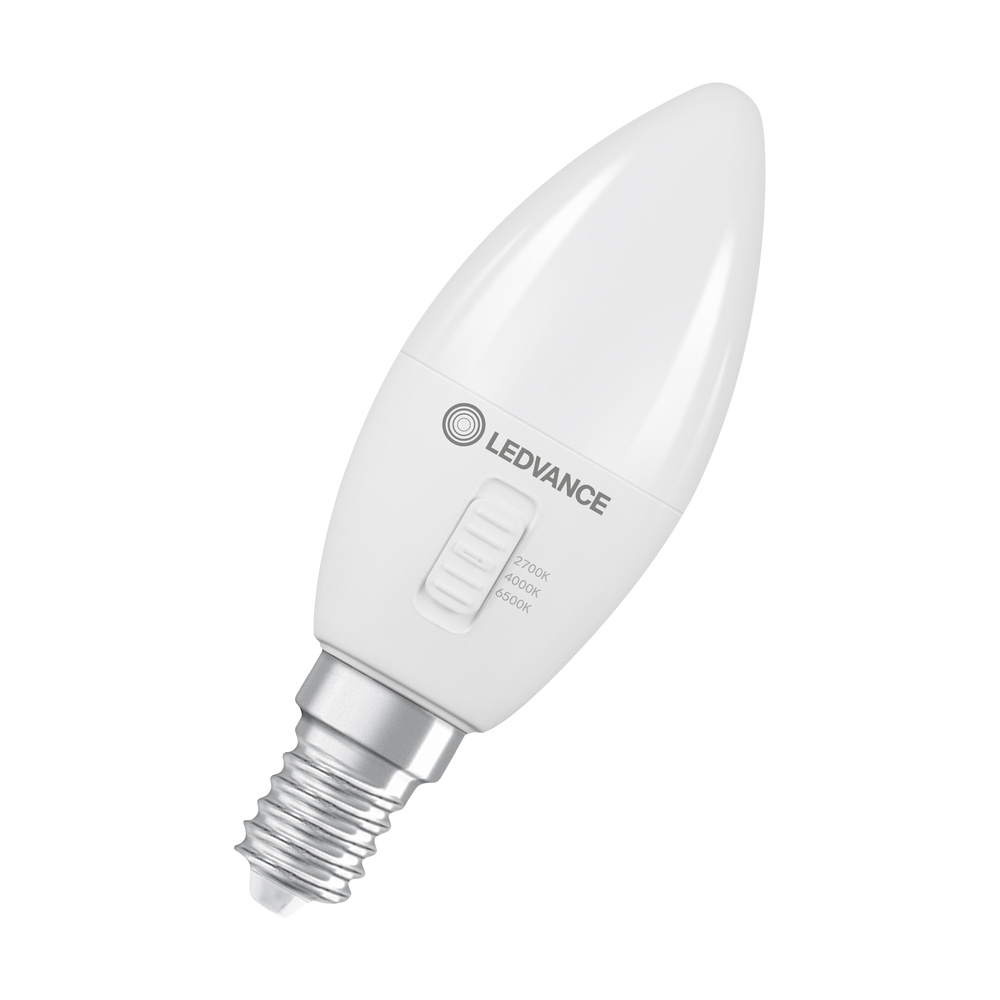 LEDVANCE - LEDCLB40 DIM 4.9W 3 CCT FR E14 P LEDV - 4099854770913